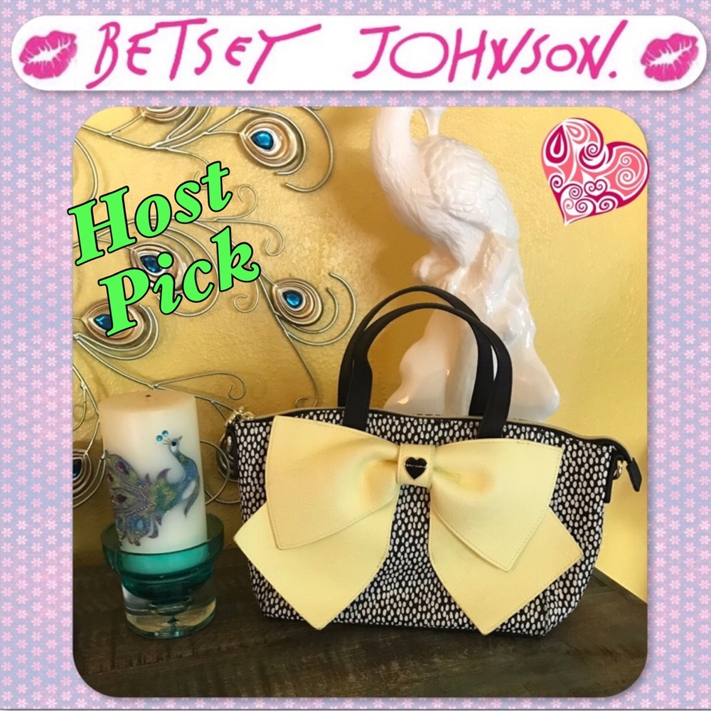 Betsey Johnson Ready Set Dot Satchel